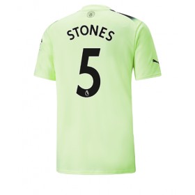 Herren Fußballbekleidung Manchester City John Stones #5 3rd Trikot 2022-23 Kurzarm